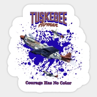 Tuskegee Airman Sticker